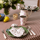 Pink Floral Enamelware Pitcher-Ten Easy Street