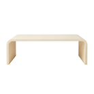 Shagreen Coffee Table in Cream-Ten Easy Street