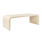 Shagreen Coffee Table in Cream-Ten Easy Street