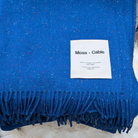 The Forever Throw - Blue Donegal Tweed-M+C-Ten Easy Street