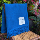 The Forever Throw - Blue Donegal Tweed-M+C-Ten Easy Street