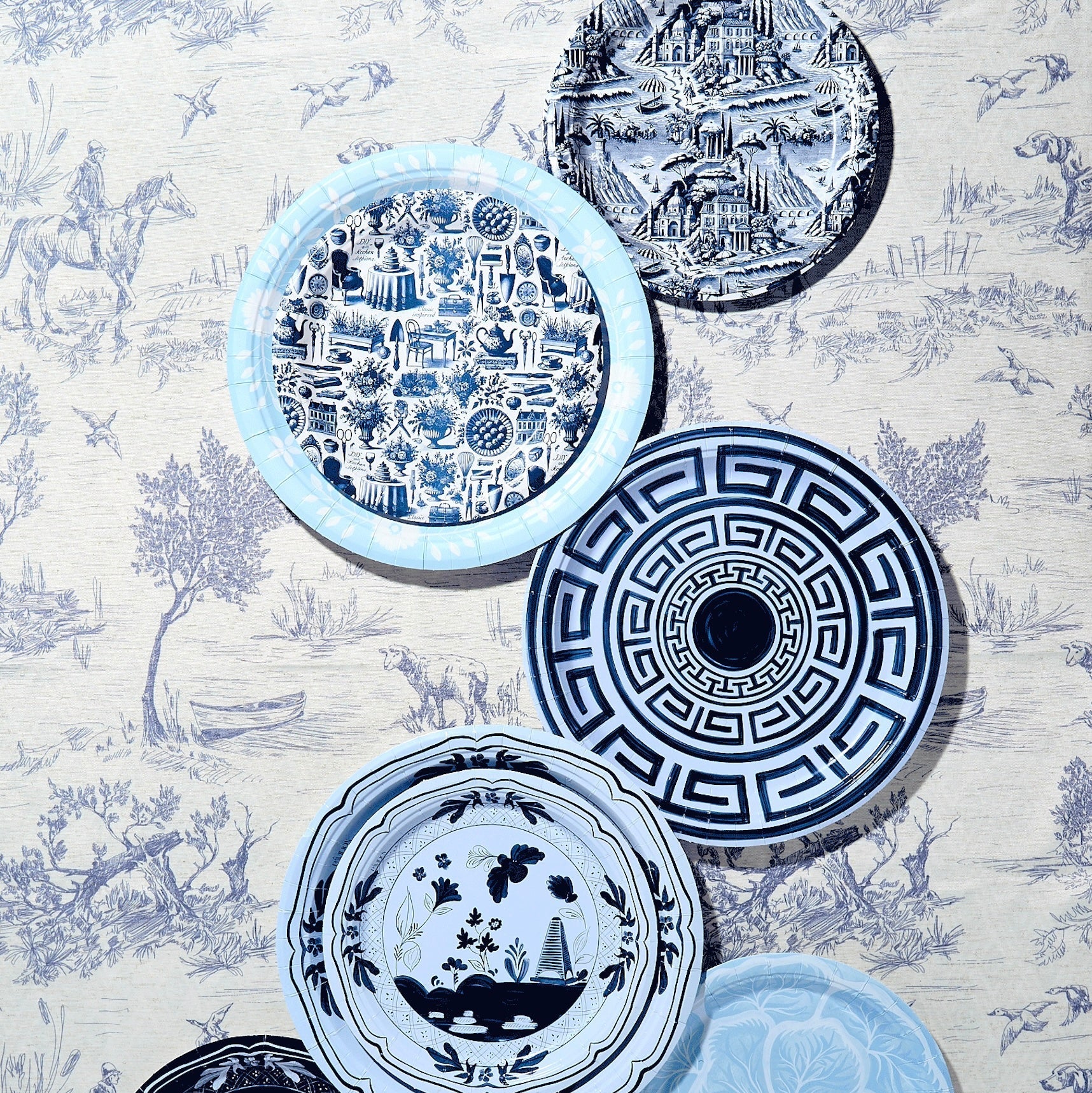 The Martha Dessert Plate - 8 Pack-Ten Easy Street-Ten Easy Street