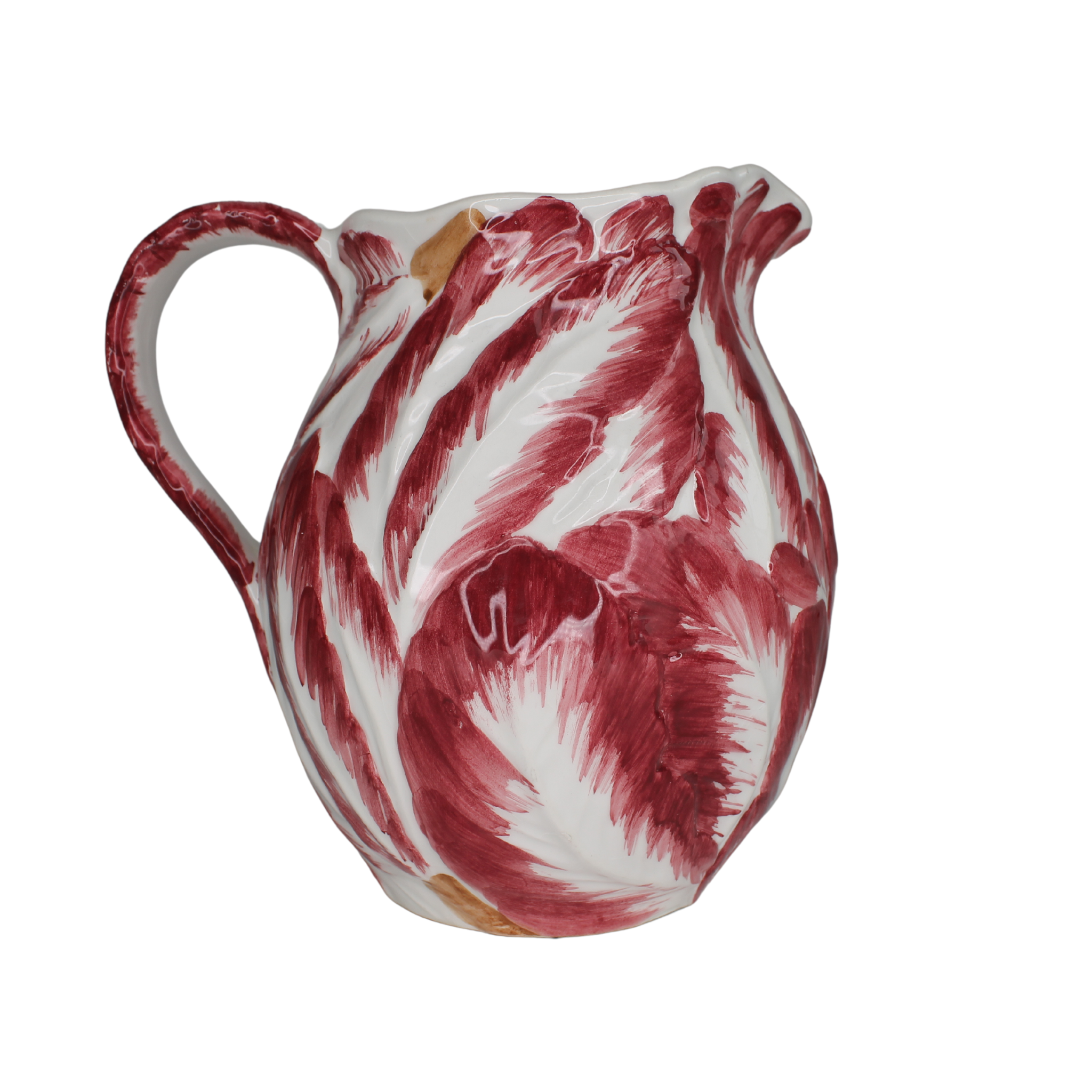 Red And White Pitcher - Ten Easy Street