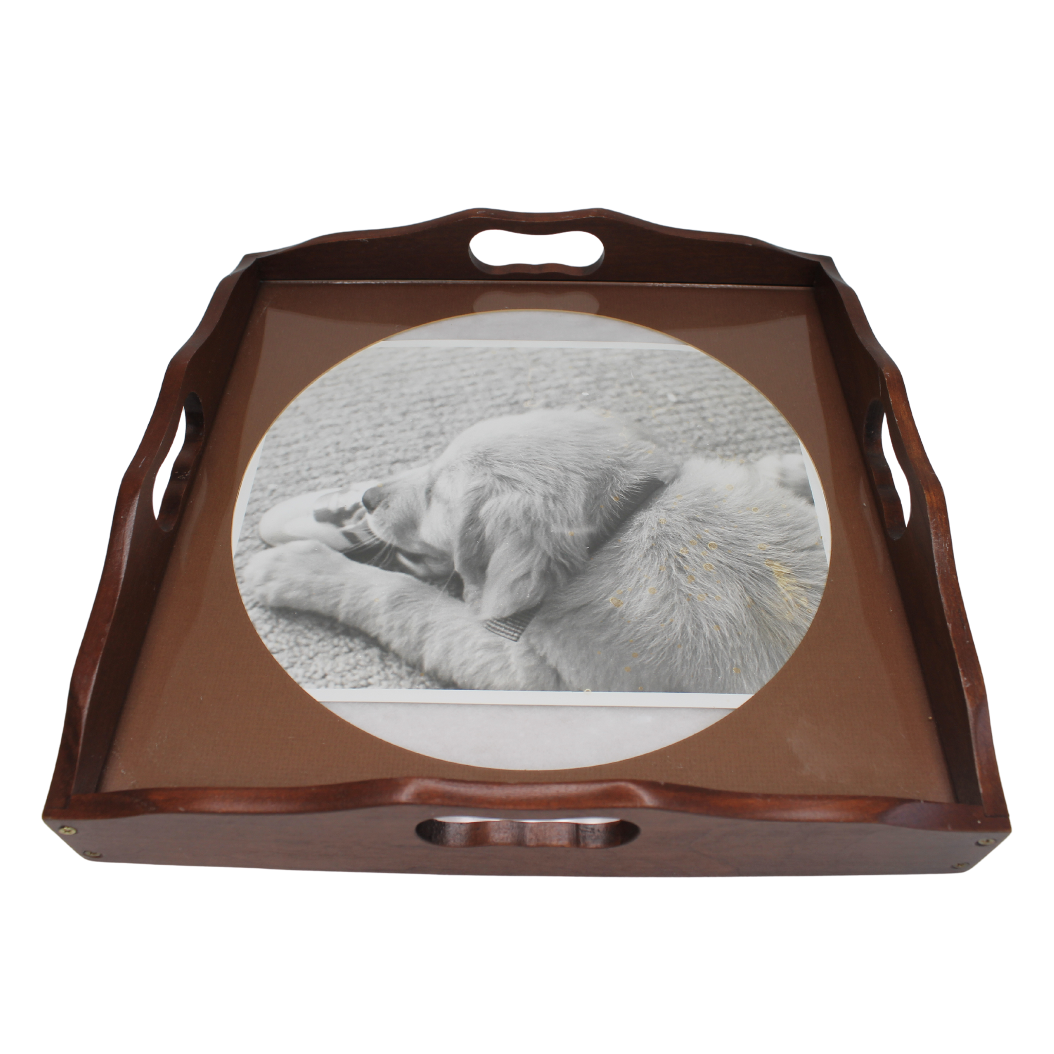 Dog Picture Serving Tray - Ten Easy Street