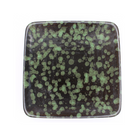 Green Spotted Ceramic Plate - Ten Easy Street