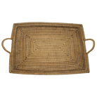 Rattan Woven Serving Tray - Ten Easy Street