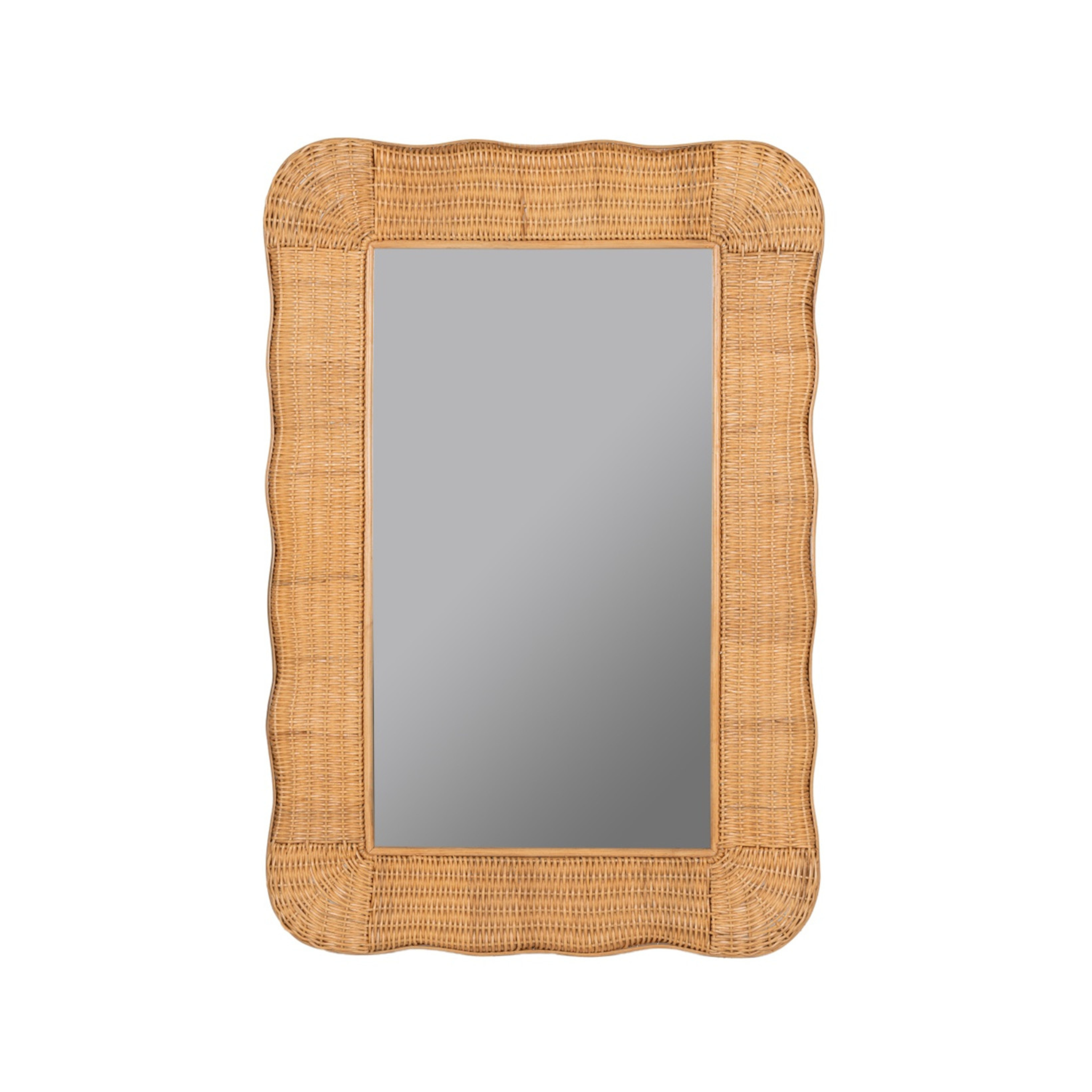 Auden Wall Mirror Honey Finish - Ten Easy Street